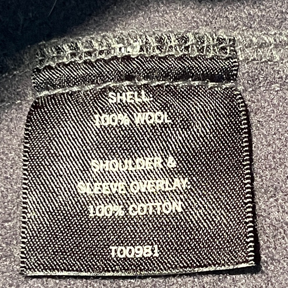 Great Triple Aught Design Grey & Black 100% Wool Signal Field Shirt/Jacket - L - Picture 4 of 10